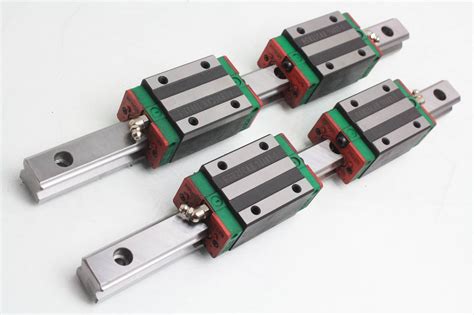 linear guide rails and bearings